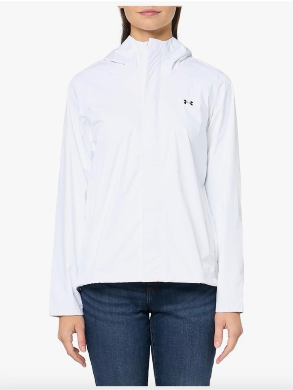 Under Armour White Spring Jacket Women’s Large